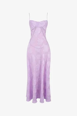 House Of Cb Womens Seren Lace-Up Lace Maxi Dress