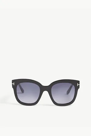 Tom Ford Womens Beatrix Square-Frame Sunglasses