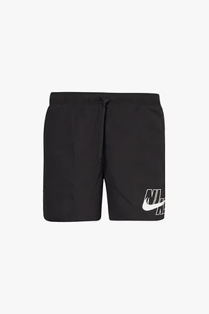 Nike Mens Logo Slide 5In Volley Drawstring Swim Shorts