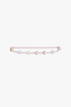 MIMI & LULA Heart Elasticated Headband