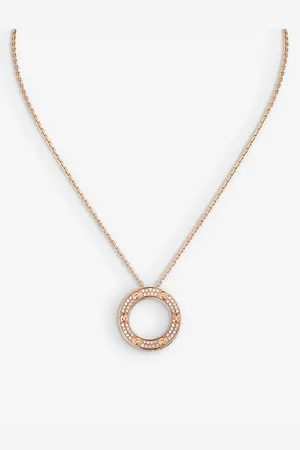 Cartier Love 18ct Rose-Gold and Diamond Necklace