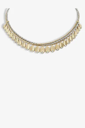 Cartier Grain De Café 18ct White-Gold, 18ct Yellow-Gold and 0.57ct Diamond Necklace