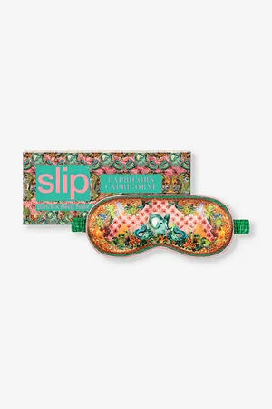 Slip Womens Capricorn Graphic-Print Silk Eye Mask