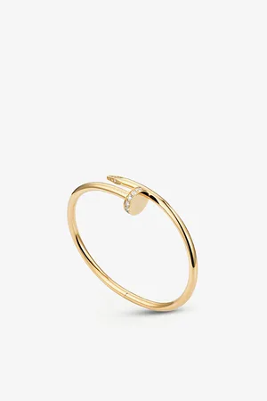 Cartier Juste Un Clou 18ct Yellow-Gold and 0.58ct Diamond Bracelet