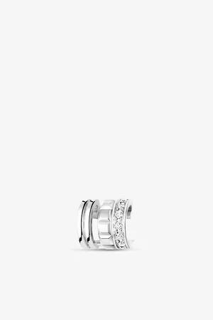 Boucheron Quatre Radiant Edition 18ct White-Gold and 0.14ct Brilliant-Cut Diamond Single Ear Cuff