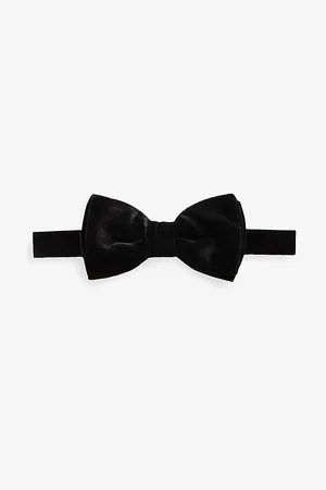Eton Mens Pre-Tied Velvet Bow Tie