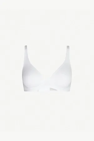 Hanro Womens Sensation Soft Cup Stretch-Cotton Bra