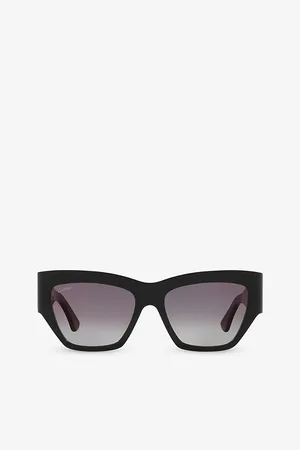 Cartier Womens ct0435S Cat-Eye Acetate Sunglasses