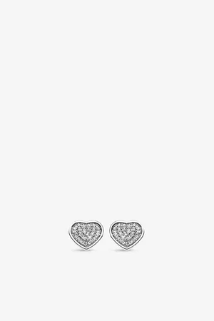 Chopard Happy Hearts 18ct White-Gold and 0.8ct Diamond Earrings