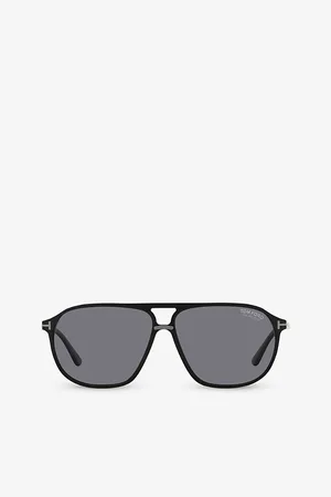 Tom Ford Tr001634 Bruce Aviator-Frame Acetate Sunglasses