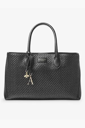 ASPINAL OF LONDON Womens London Interwoven Leather Tote Bag