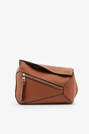 Loewe Mens Puzzle Edge Mini Leather Belt Bag
