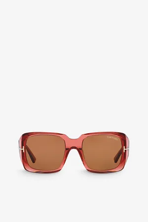 Tom Ford Womens Tr001641 Ryder Square-Frame Acetate Sunglasses