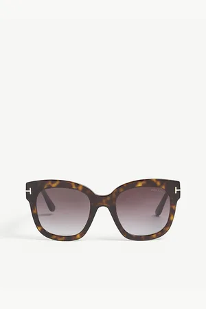 Tom Ford Womens Beatrix Square-Frame Sunglasses