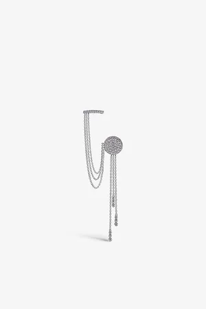 CARAT* London Womens Gala Sterling- and Cubic Zirconia Single Earring
