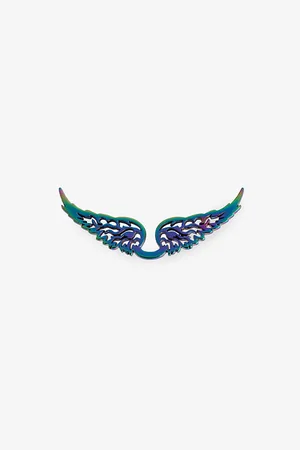 Zadig & Voltaire Womens Swing Your Wings Brass Charm