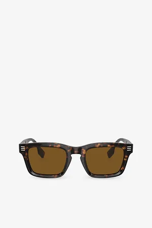 Burberry Be4403 Rectangle-Frame Acetate Sunglasses