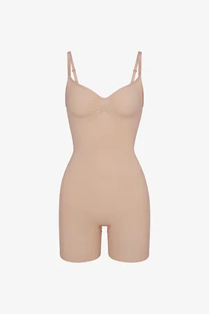 SKIMS Womens Sculpt Ruched Stretch-Woven Body