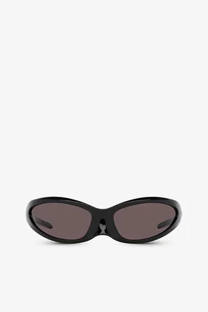 Balenciaga Womens Bb0251S Cat-Eye Acetate Sunglasses