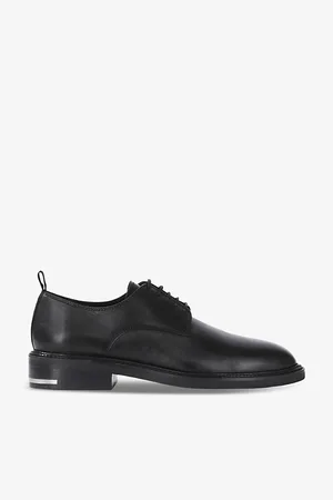 The Kooples Mens Metal-Embellished Leather Shoes