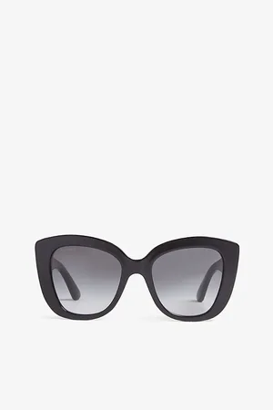 Gucci Womens Gg0327S Cat-Eye Frame Sunglasses