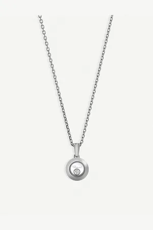 Chopard Happy Diamonds Icons 18ct White-Gold and Diamond Pendant
