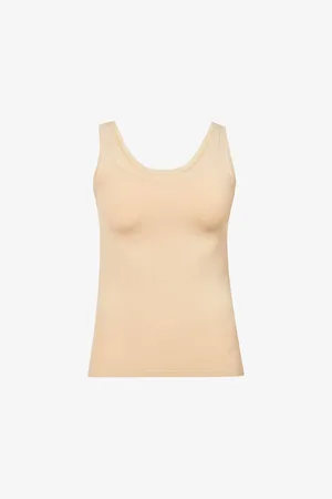 Hanro Womens Touch Feeling Scooped Stretch-Jersey Top