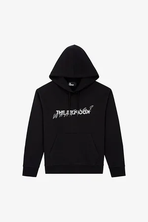 The Kooples Womens Graphic-Print Rhinestone-Embellished Cotton-Jersey Hoody