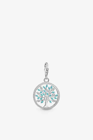 Thomas Sabo Womens Tree Of Love Sterling-Silver Pendant Charm