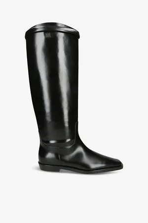 Totême Womens Riding Leather Boots