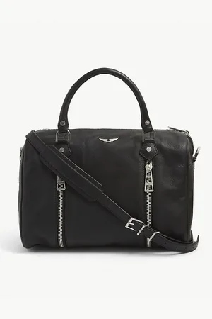 Zadig & Voltaire Womens Sunny Pebbled Leather Cross-Body Bag