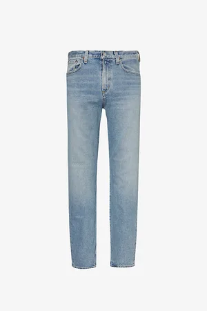 AGOLDE Mens Curtis Tapered-Leg Mid-Rise Stretch-Denim Jeans