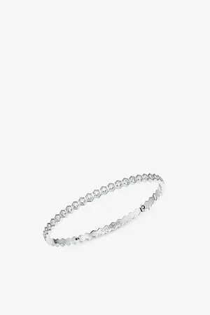 CHAUMET Bee De 18ct White-Gold and 1.86ct Diamond Bangle