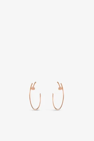 Cartier Juste Un Clou 18ct Rose-Gold and Diamond Earrings