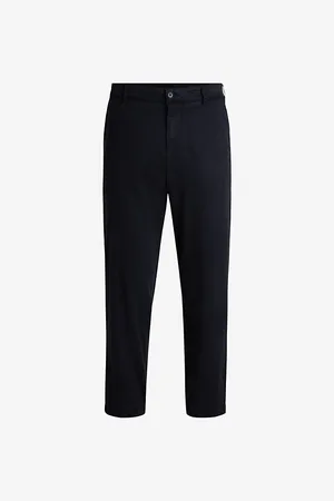 HUGO BOSS Mens Tapered-Leg Tapered-Fit Stretch-Woven Trousers