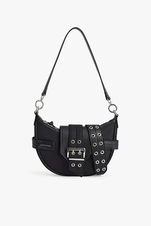 Ganni Womens Bucky Small Nylon Cross-Body Bag