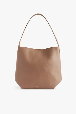 Mansur Gavriel Womens Cabas Leather Shoulder Bag