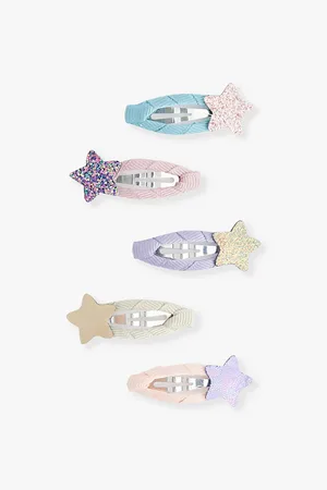 MIMI & LULA Stellina Set Of Five Mini Hair Clips