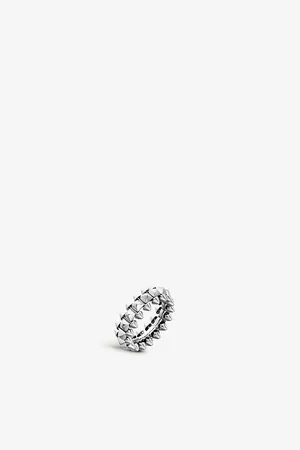 Cartier Clash De Medium 18ct White-Gold Rhodium Ring