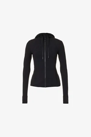 Lululemon Womens Define High-Neck Stretch-Jersey Jacket