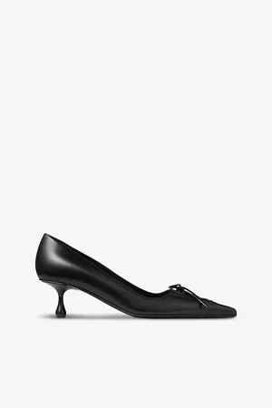 Jimmy Choo Womens Scarlett 50 Leather Courts