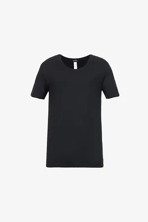 Hanro Mens Basics Stretch-Cotton T-Shirt