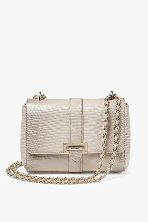 ASPINAL OF LONDON Womens Lottie Leather Shoulder Bag