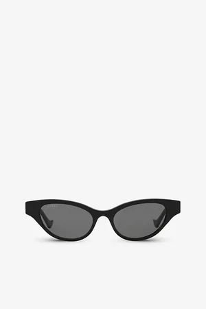 Gucci Womens Gg1298S Cat-Eye Acetate Sunglasses
