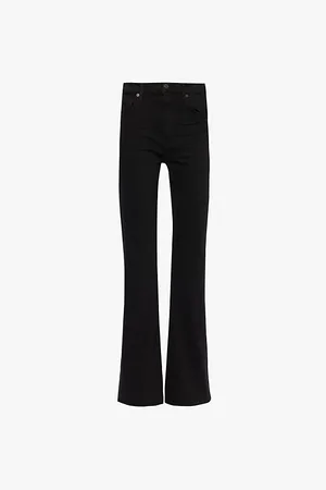 Citizens of Humanity Womens Zurie Flare-Leg Denim-Blend Jeans