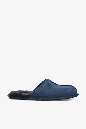 UGG Mens Scuff Branded Suede Slippers