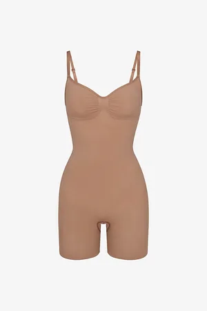 SKIMS Womens Sculpt Ruched Stretch-Woven Body