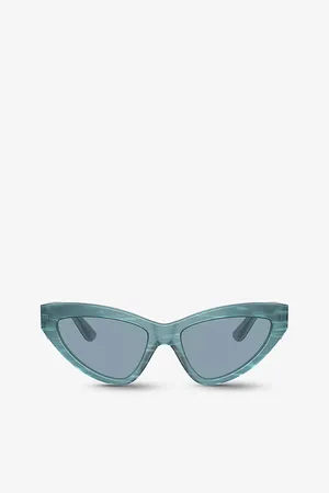 Dolce & Gabbana Womens Dg4439 Cat Eye-Frame Acetate Sunglasses