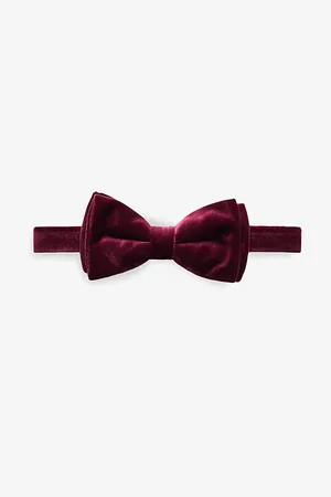 Eton Mens Pre-Tied Velvet Bow Tie