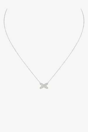CHAUMET Jeux De Liens 18-Carat and Diamond Pendant Necklace